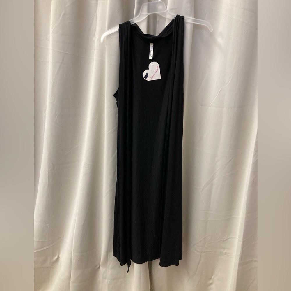 Isaac Liev long vest jacket